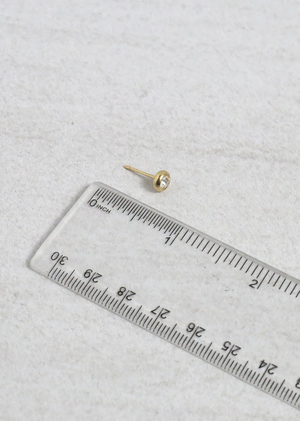 3-Pair Rhinestone Studs