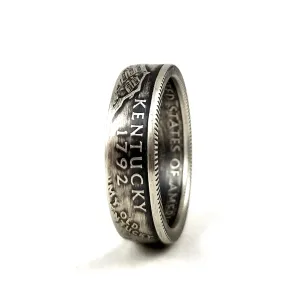 90% Silver Kentucky Quarter Ring