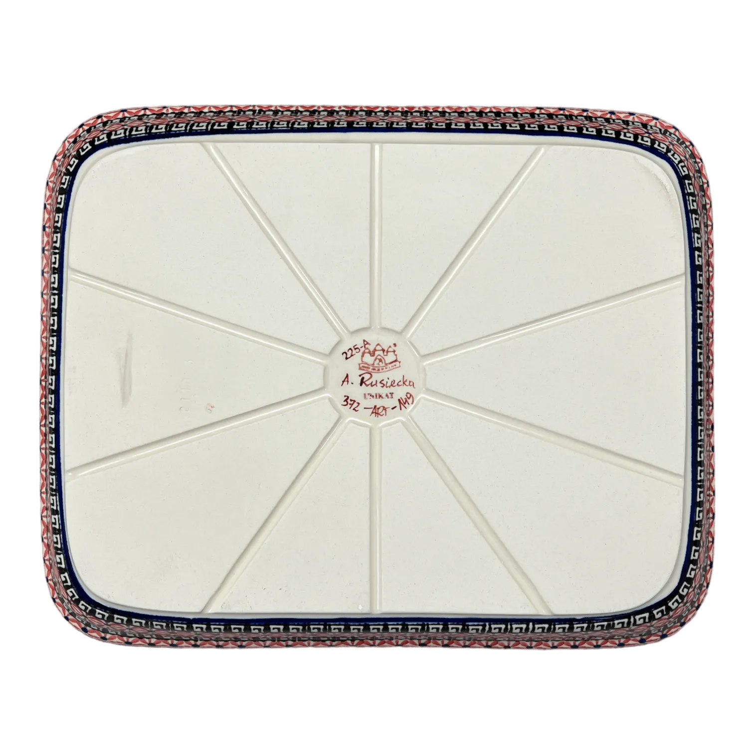 Baker, Rectangular, 10.5" x 13" in "Butterfly Bouquet" by Zaklady | Y372A-ART149