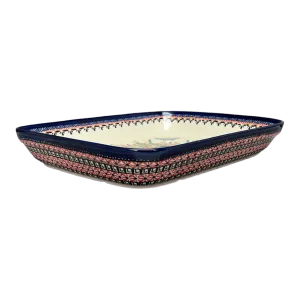 Baker, Rectangular, 10.5" x 13" in "Butterfly Bouquet" by Zaklady | Y372A-ART149
