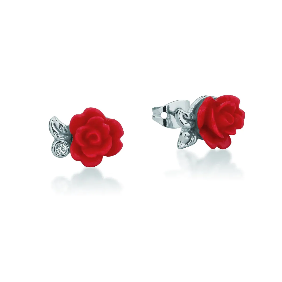 Beauty & The Beast - Enchanted Rose - Stud Earrings - 3 colours available