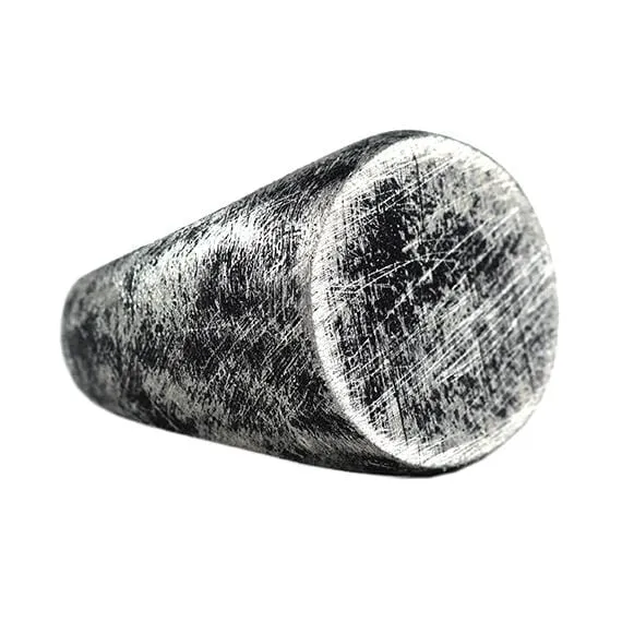 Bold Globe Ring | Silver