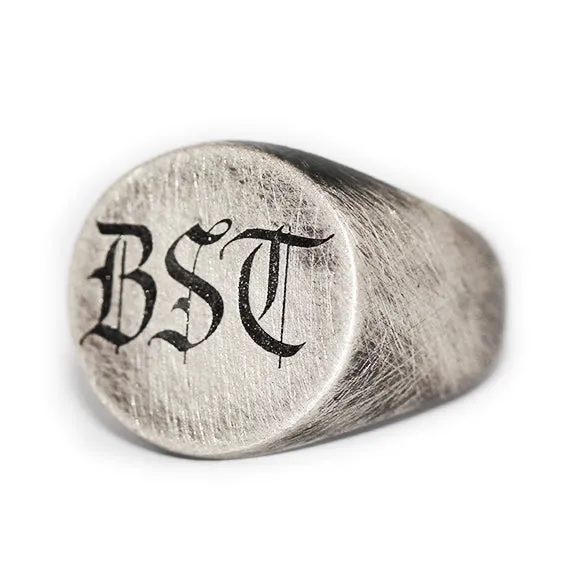 Bold Globe Ring | Silver