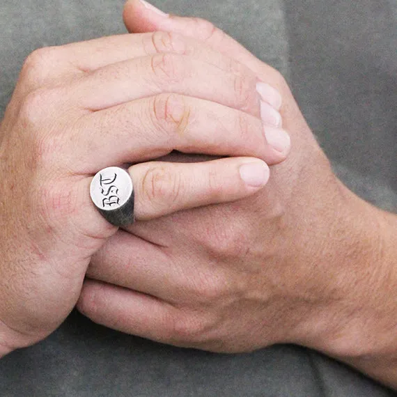 Bold Globe Ring | Silver