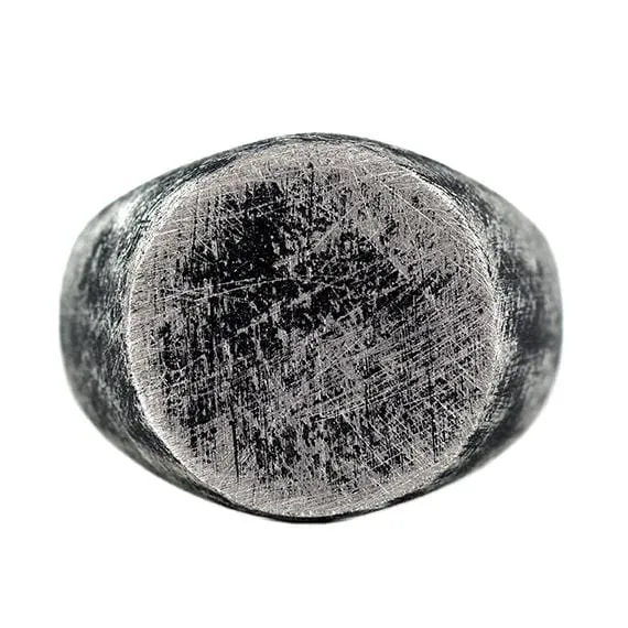 Bold Globe Ring | Silver