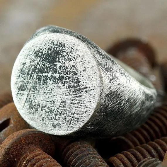 Bold Globe Ring | Silver