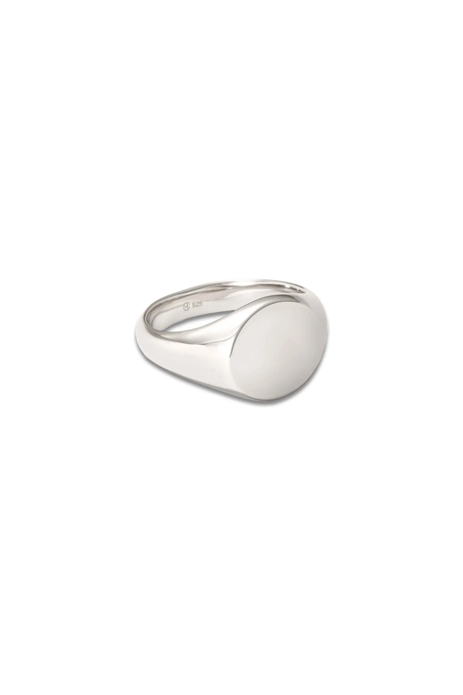 Bold Round Signet Ring