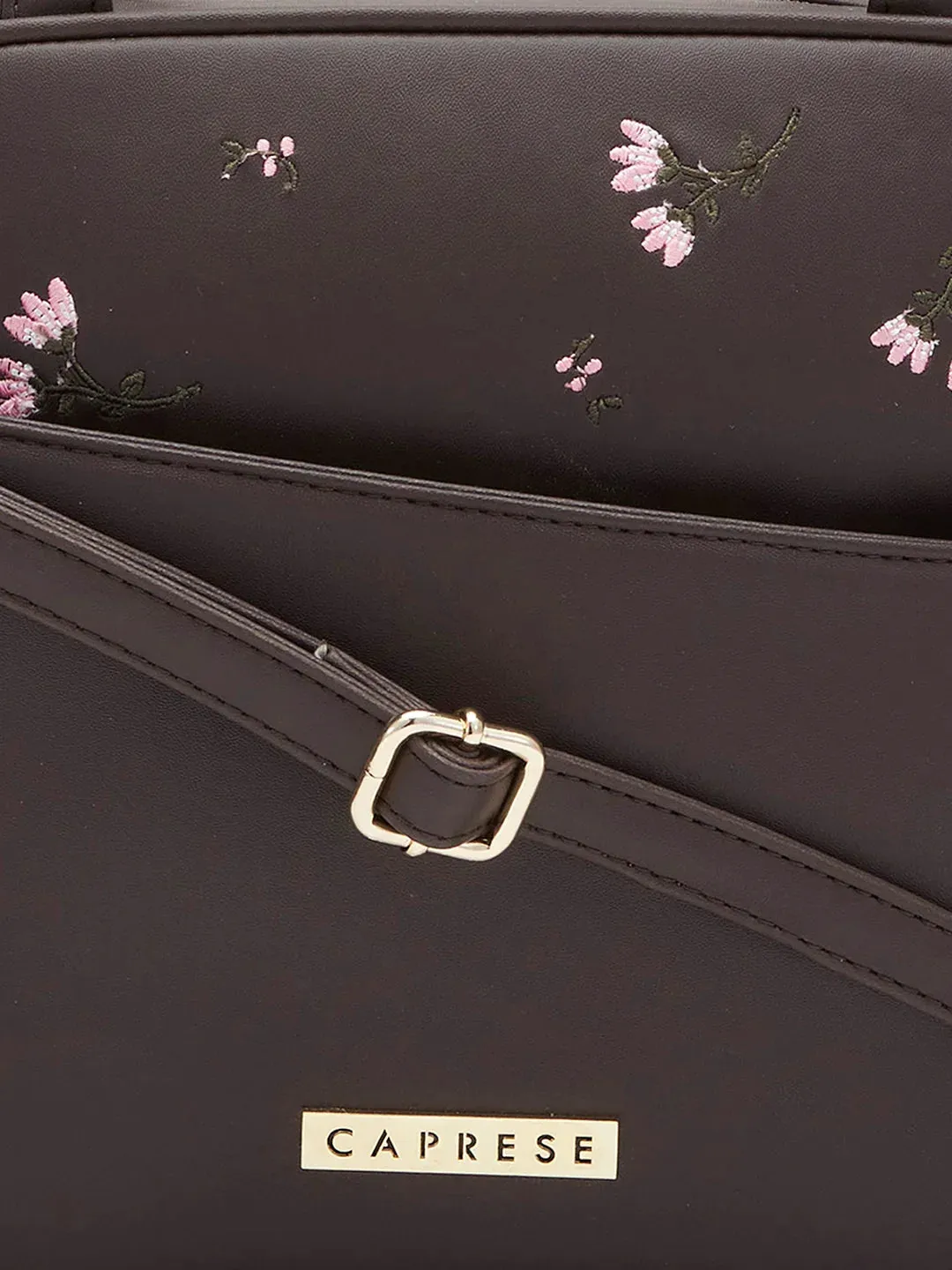 Caprese Adah Satchel Large Chocolate Brown