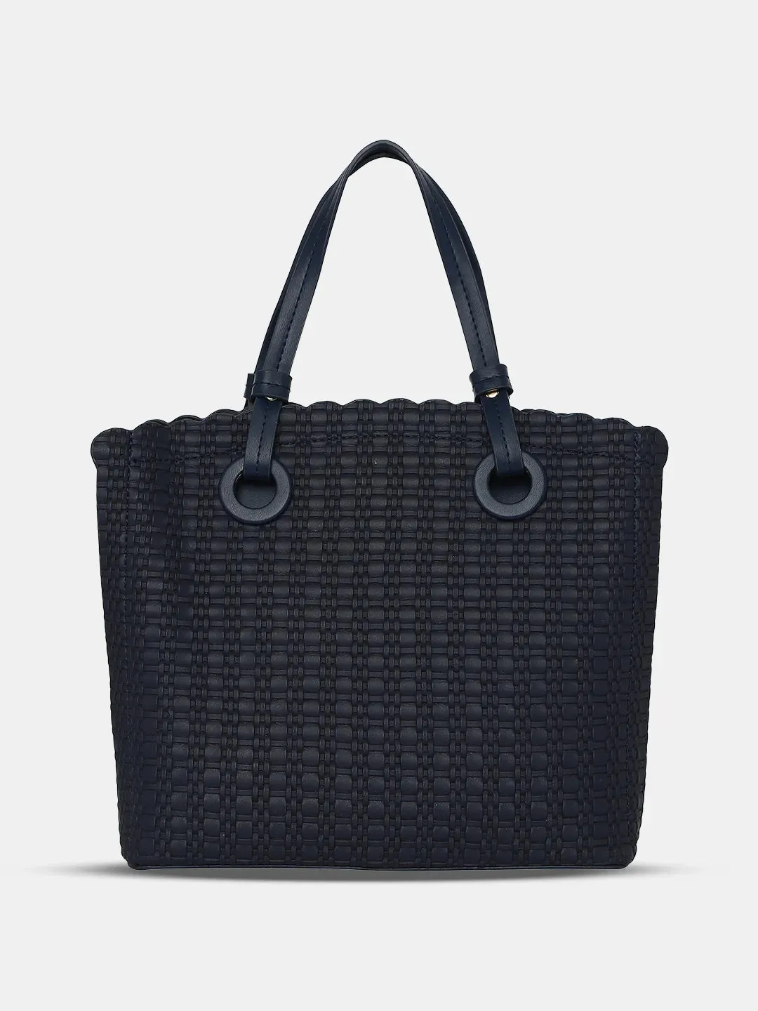 Caprese Andrea Satchel Medium Handbag Navy