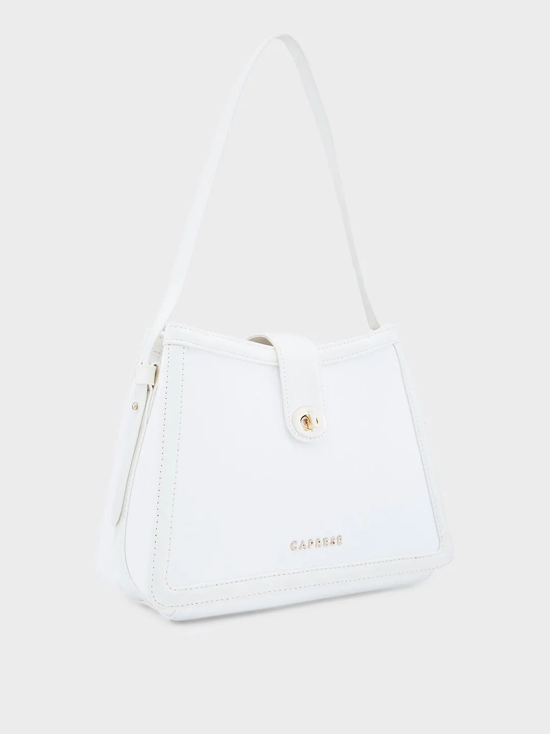 Caprese Aurora Satchel Small Yellow Handbag