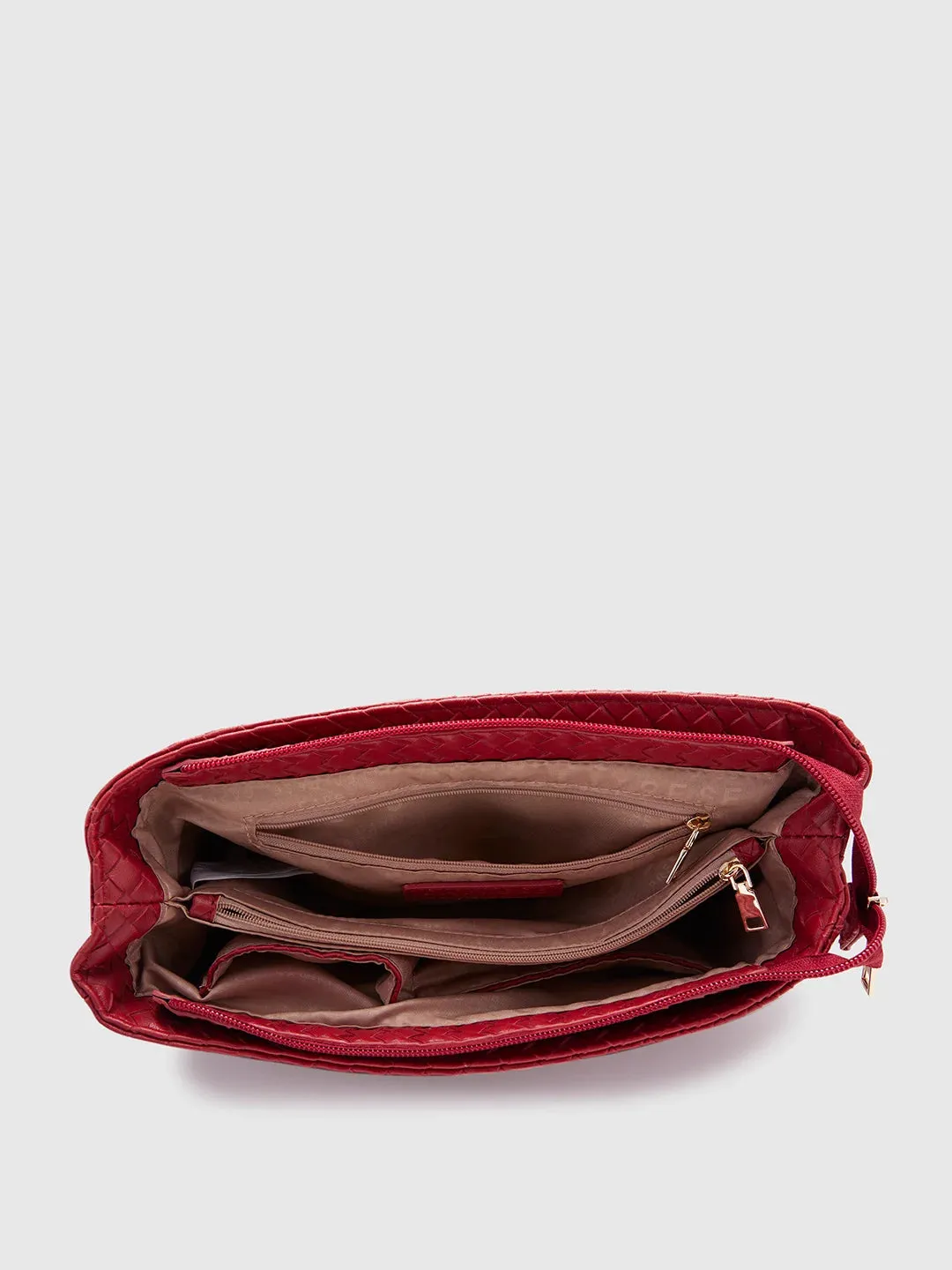 Caprese Darina Satchel Medium Red