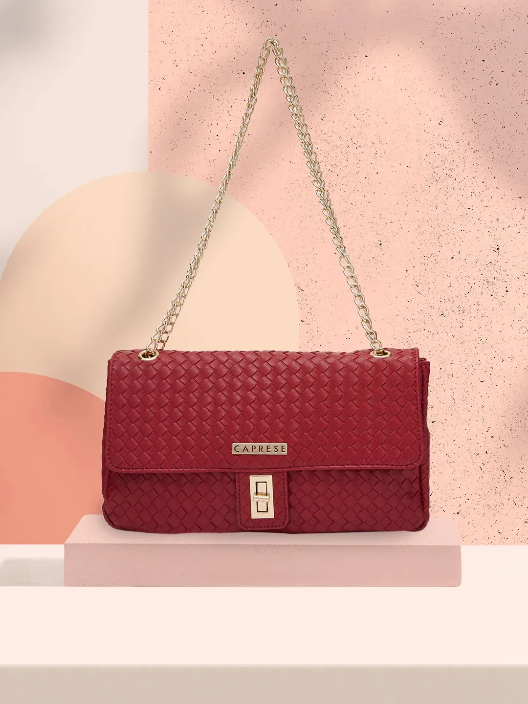 Caprese Darina Satchel Medium Red