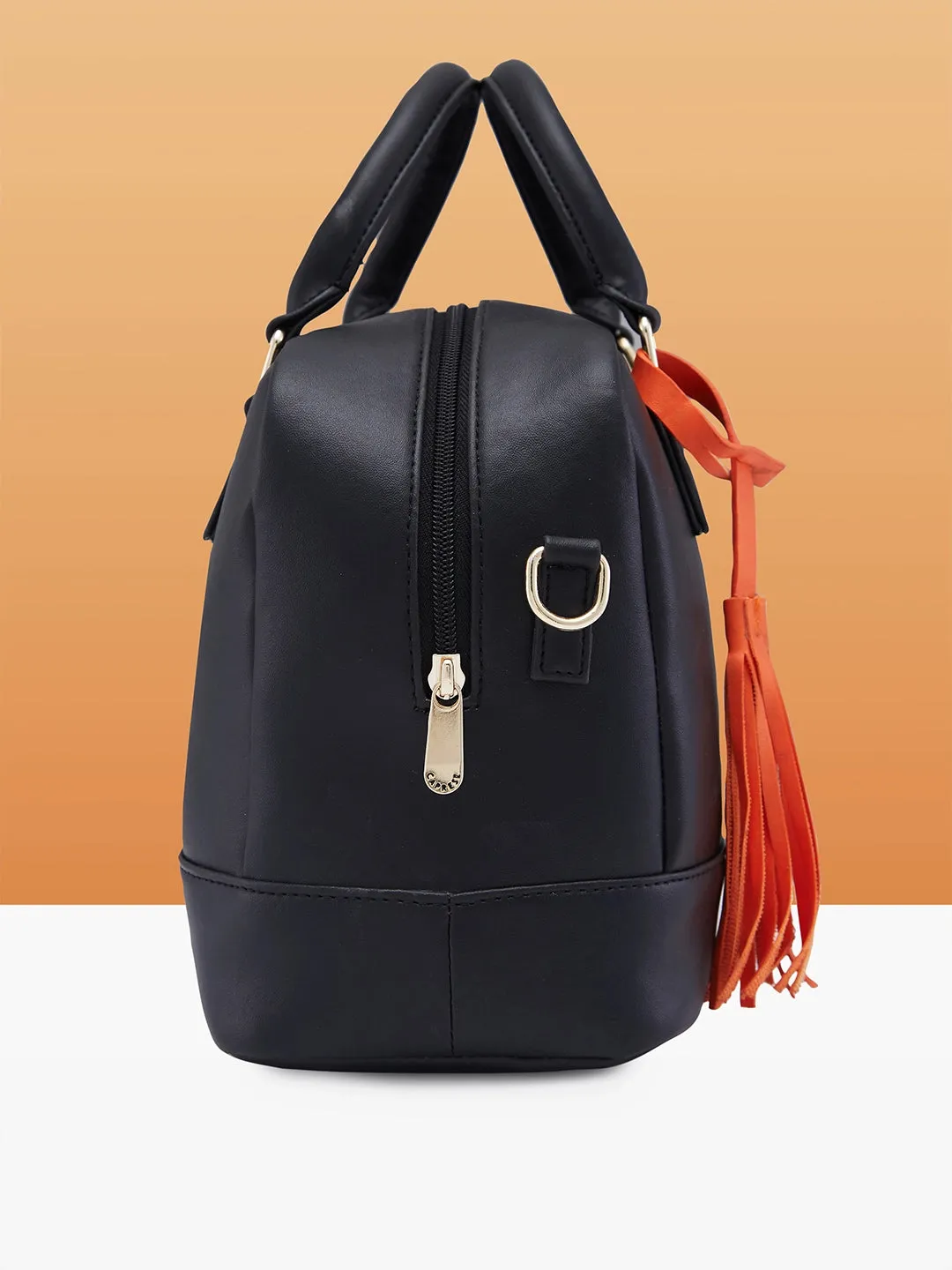 Caprese Jones Satchel Small Black