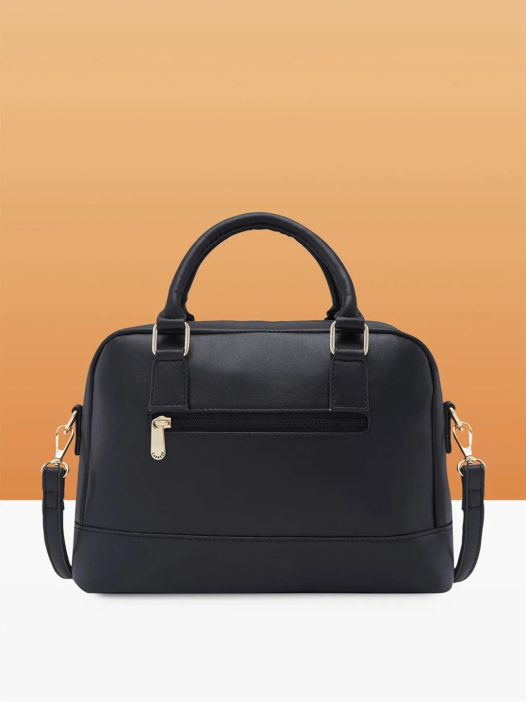 Caprese Jones Satchel Small Black