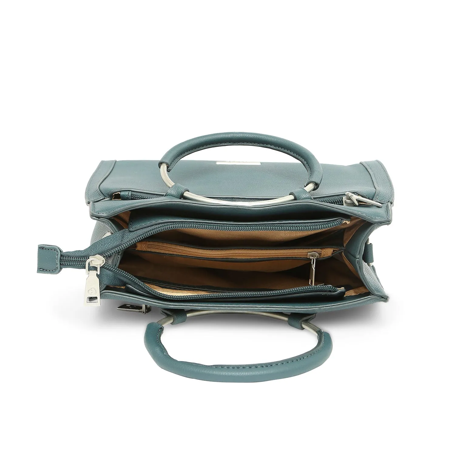 Caprese Lilya Satchel Small Green