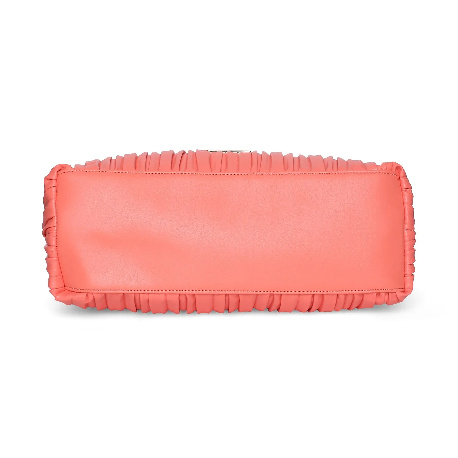 Caprese Olena Satchel Large Coral