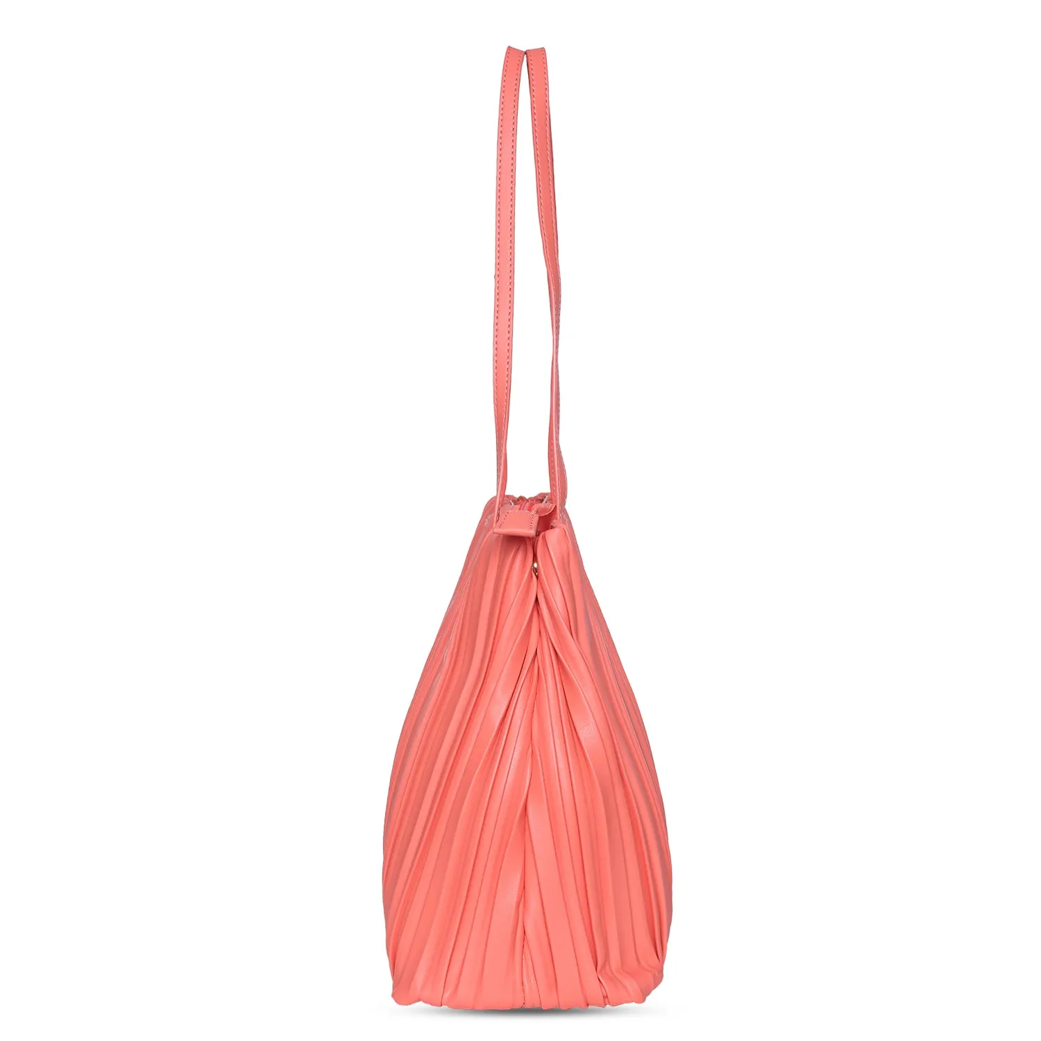 Caprese Olena Satchel Large Coral