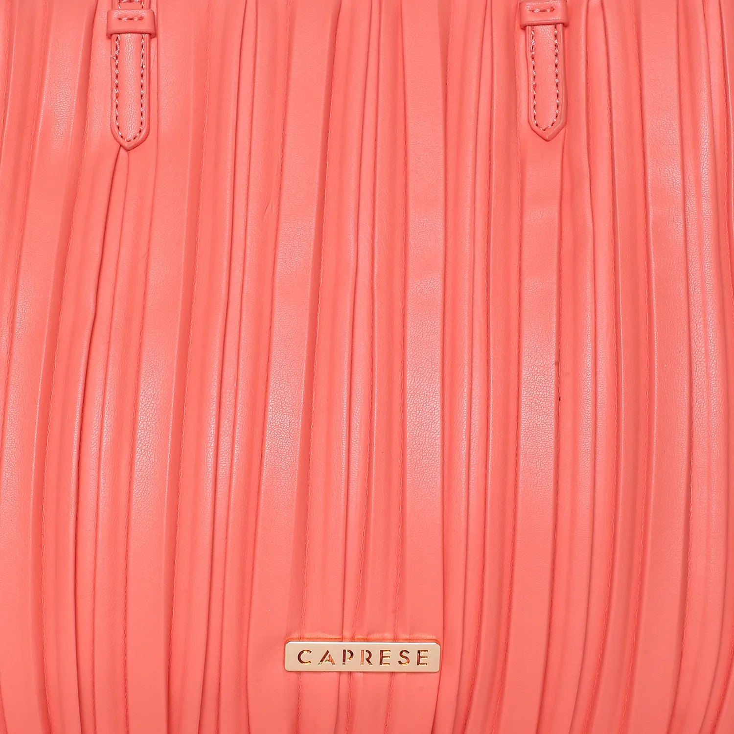 Caprese Olena Satchel Large Coral
