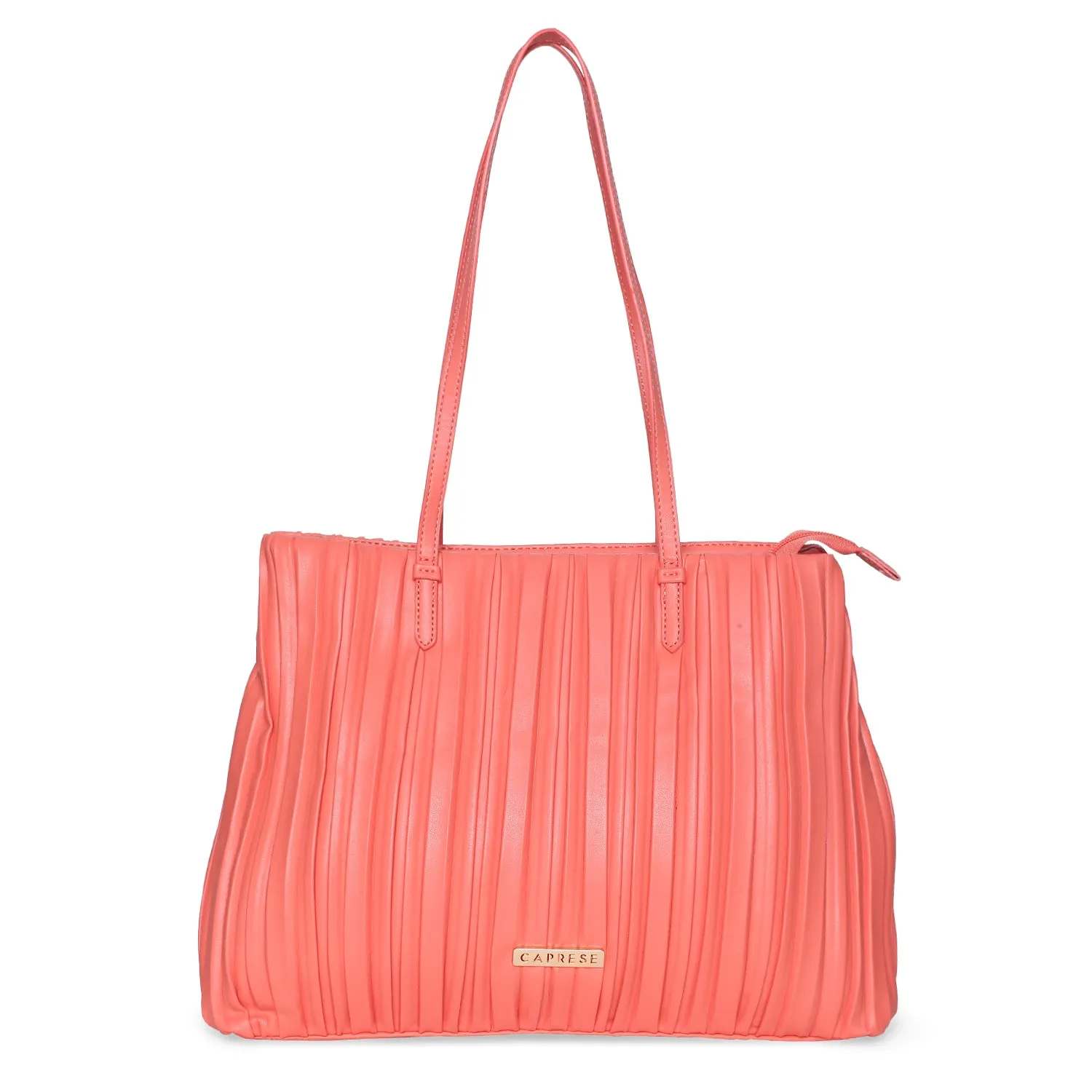 Caprese Olena Satchel Large Coral