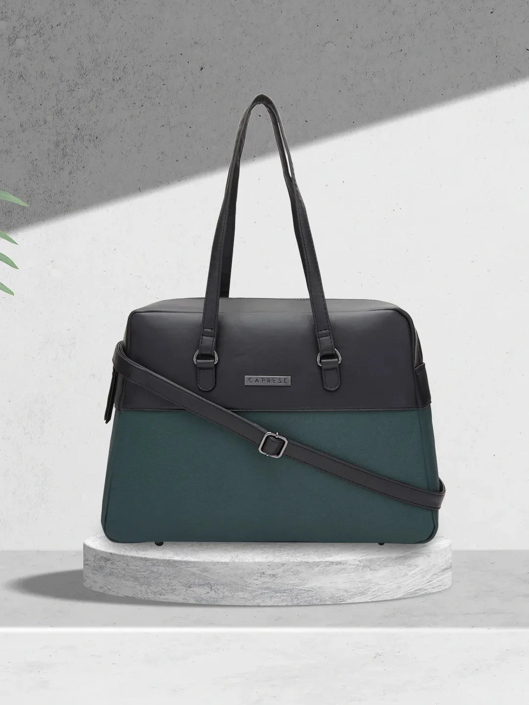 Caprese Rogue Satchel Large Teal