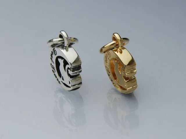 Cat Moon Charm