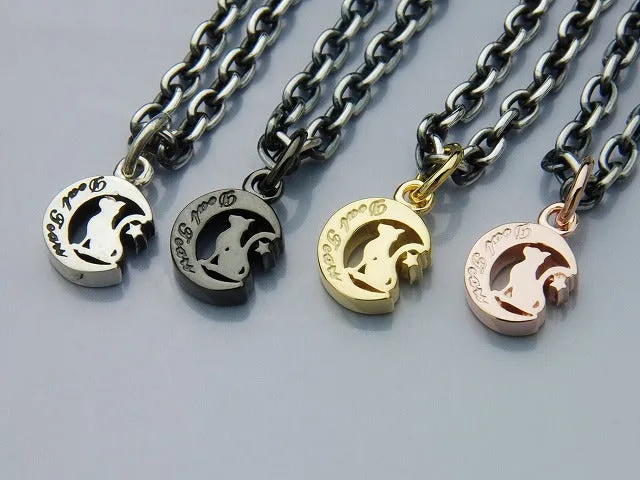 Cat Moon Charm