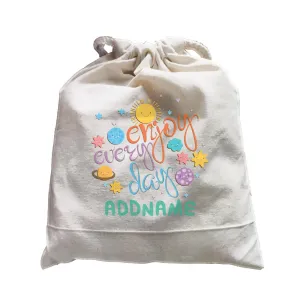 Children's Day Gift Series Enjoy Every Day Space Addname  Satchel
