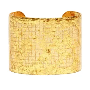 Copenhagen Cuff 2" Gold Cuff - VO133