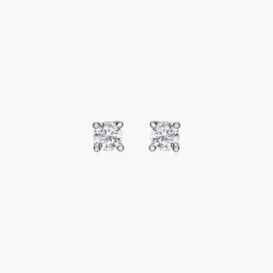 Dainty Round Stud Earrings