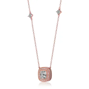 Daphné Square Stud Necklace