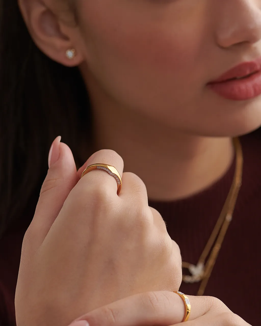 Diamond Signet Ring