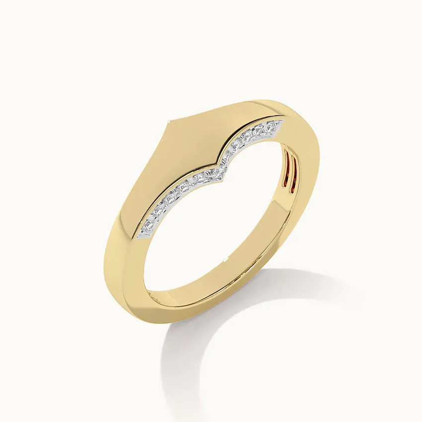 Diamond Signet Ring