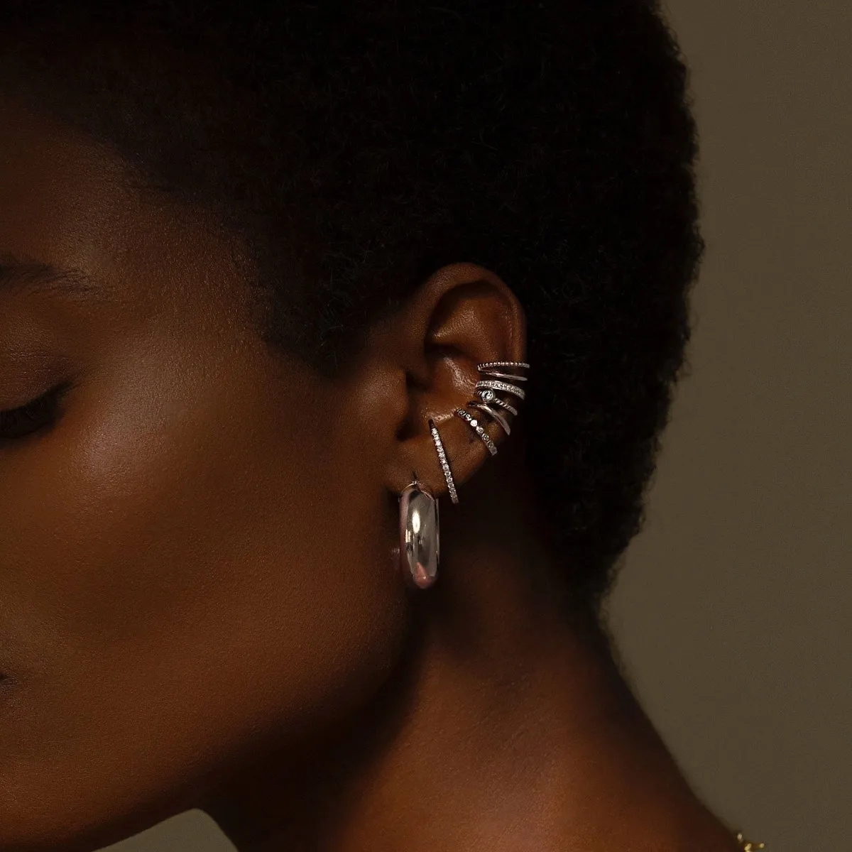 Double Row Ear Cuff