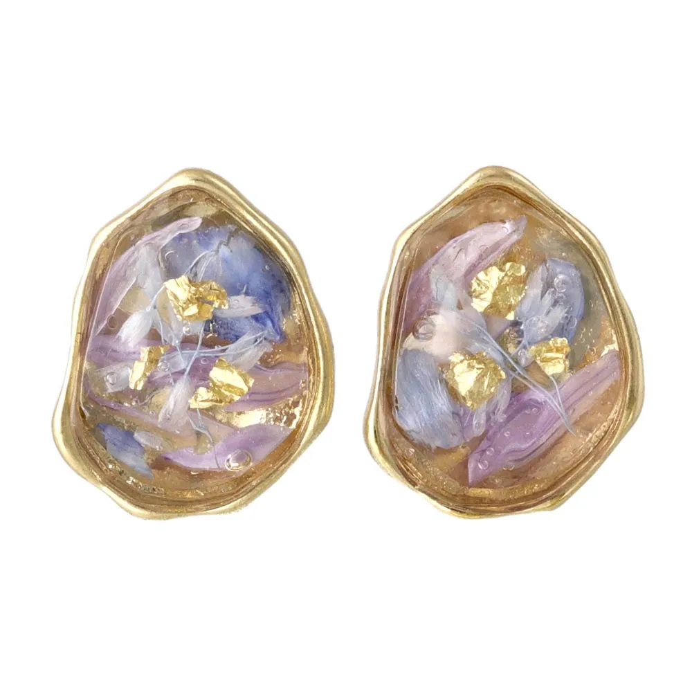 Dried Flower Earrings