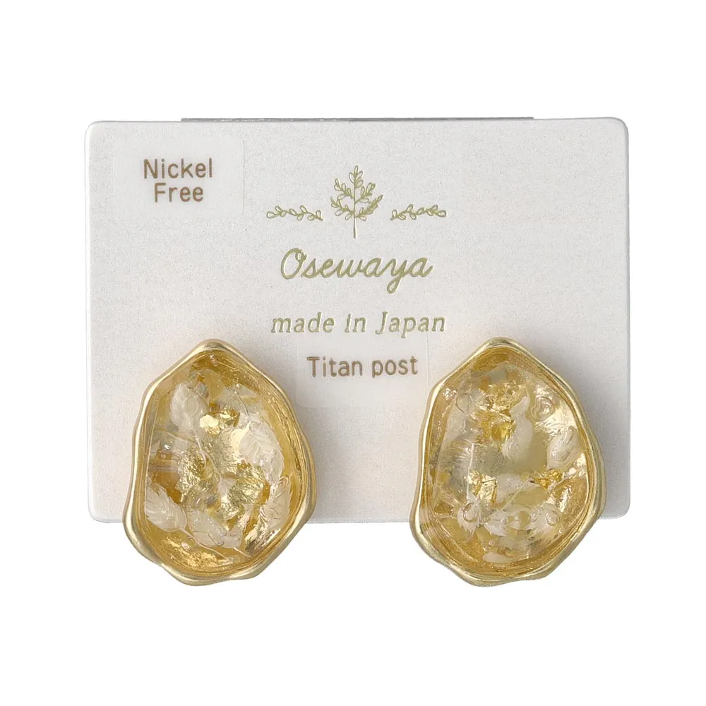 Dried Flower Earrings