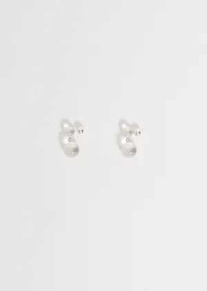 Everyday Boule Earrings, Quartz