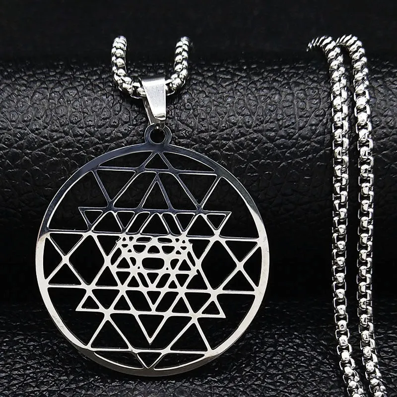 Feather Dream Catcher Stainless Steel Chain Necklaces Gold Color Long Necklaces Boho Jewelry sautoir femme long bohme N7021S01