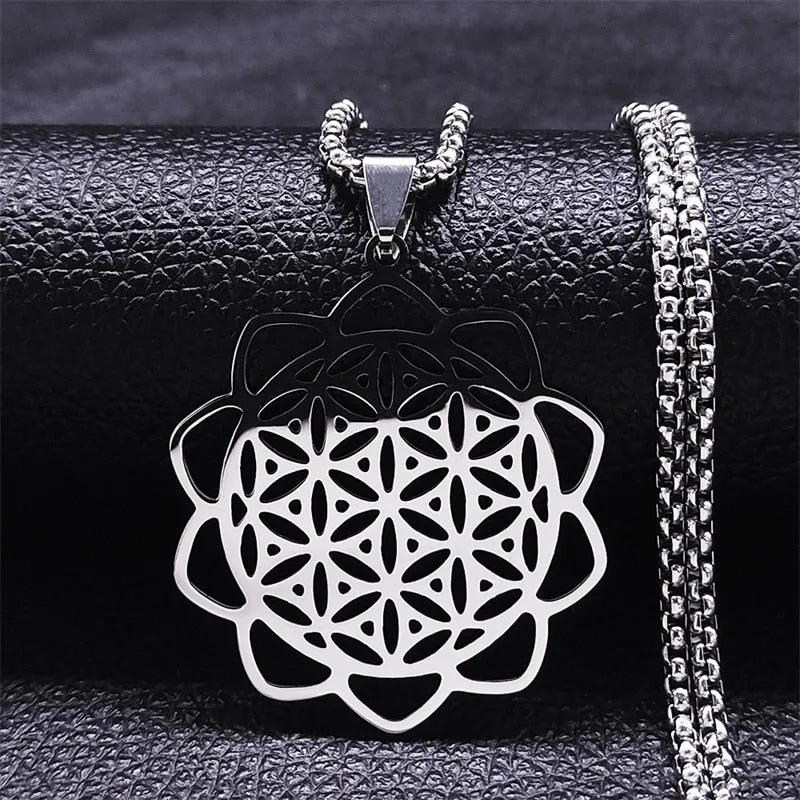 Feather Dream Catcher Stainless Steel Chain Necklaces Gold Color Long Necklaces Boho Jewelry sautoir femme long bohme N7021S01