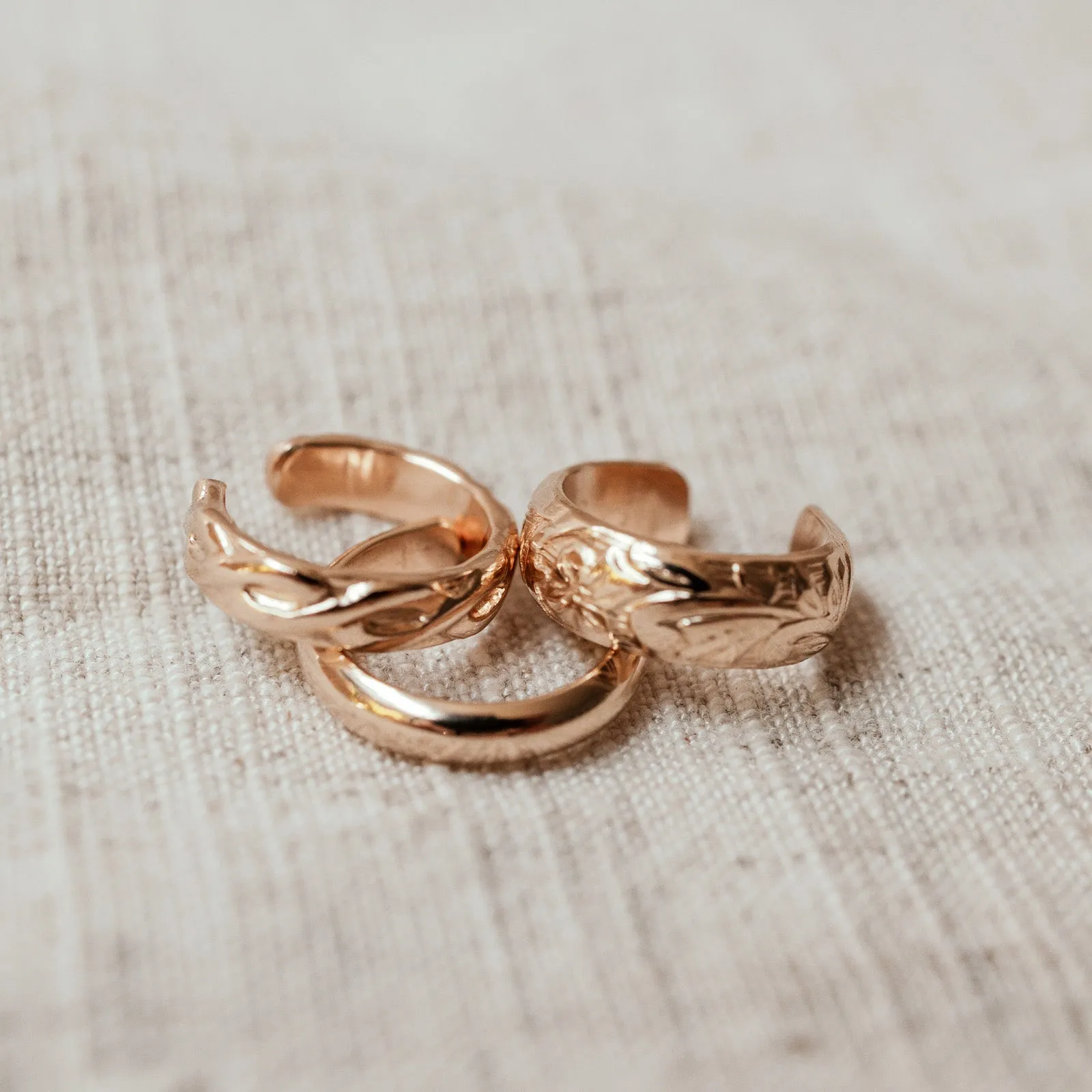 Fleur Cuff • Patterned Ear Cuff
