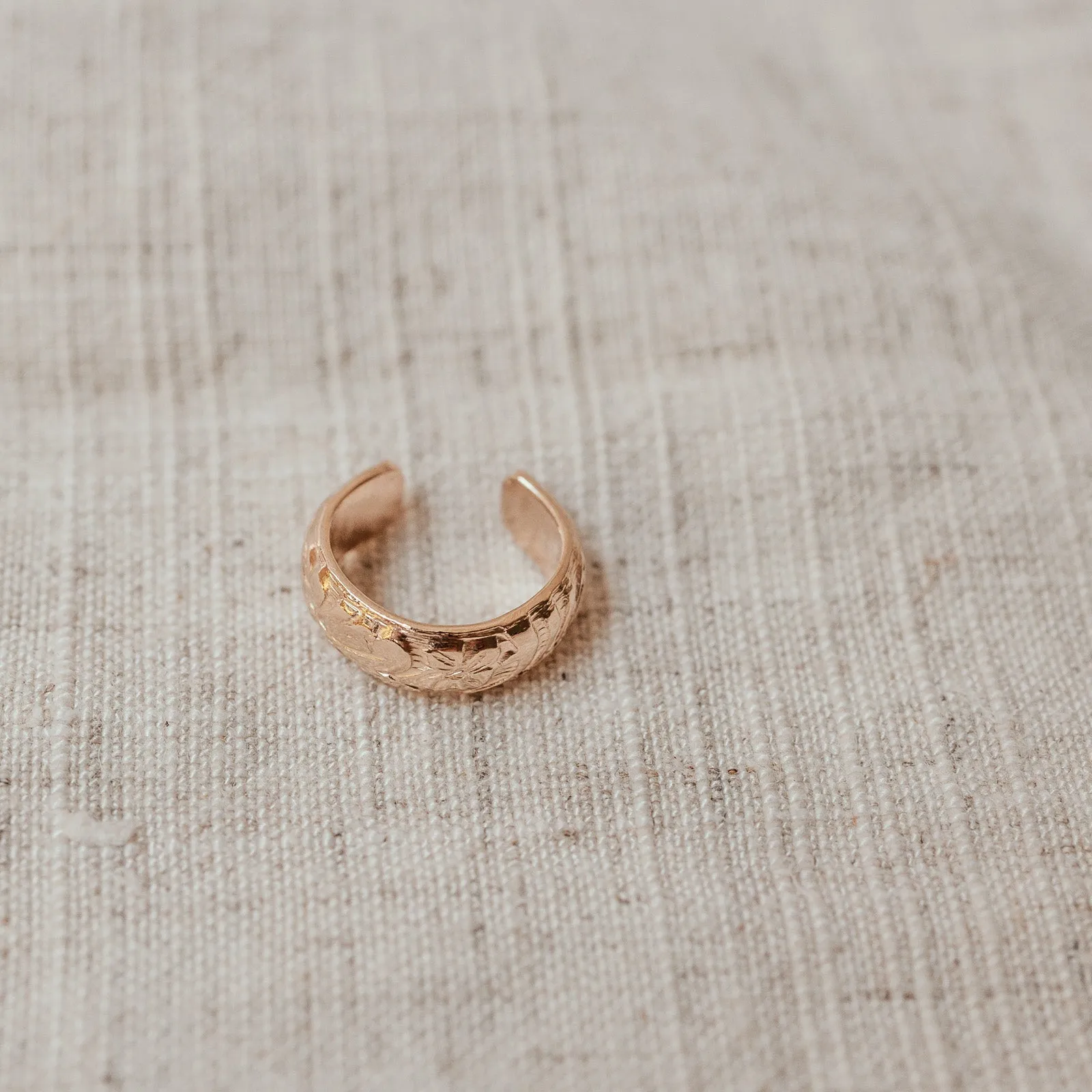 Fleur Cuff • Patterned Ear Cuff