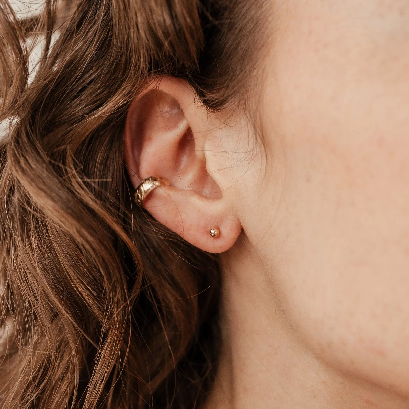 Fleur Cuff • Patterned Ear Cuff