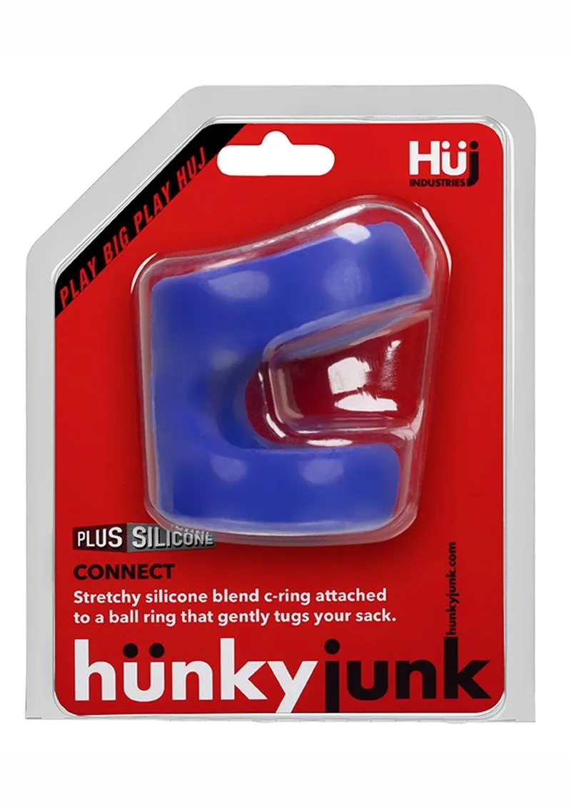 Hunkyjunk Connect Silicone Ball Tugger Cock Ring