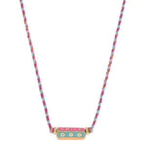 Jane Marie Smile Cylinder Necklace