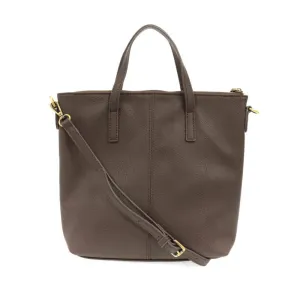 JOY SIUSAN KIM TOP ZIP BAG ESPRESSO