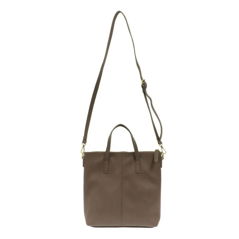 JOY SIUSAN KIM TOP ZIP BAG ESPRESSO