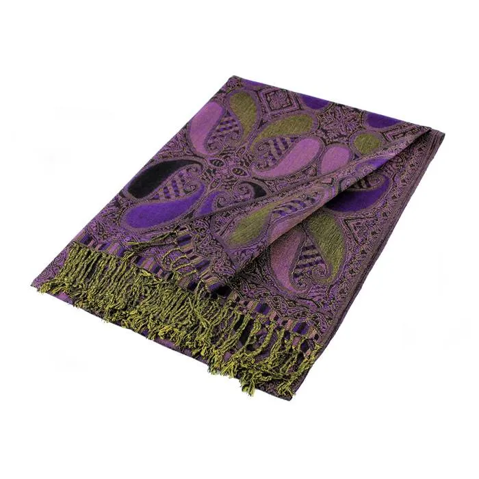 Large Paisley Pashmina Scarf Shawls A18