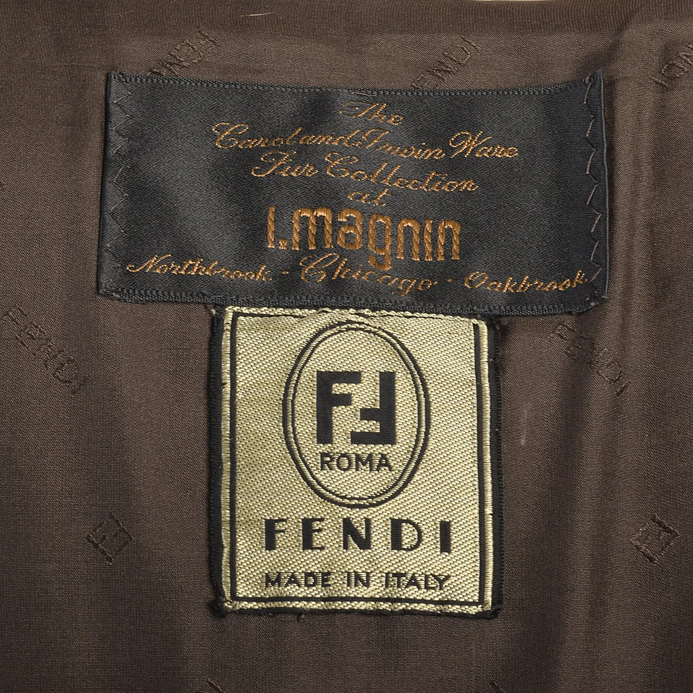 Luxurious Fendi Russian Squirrel Fur Coat