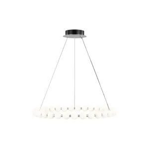 Orbet 36 in. LED Chandelier Chrome Finish