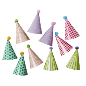 Paper Hat Cupcake Toppers