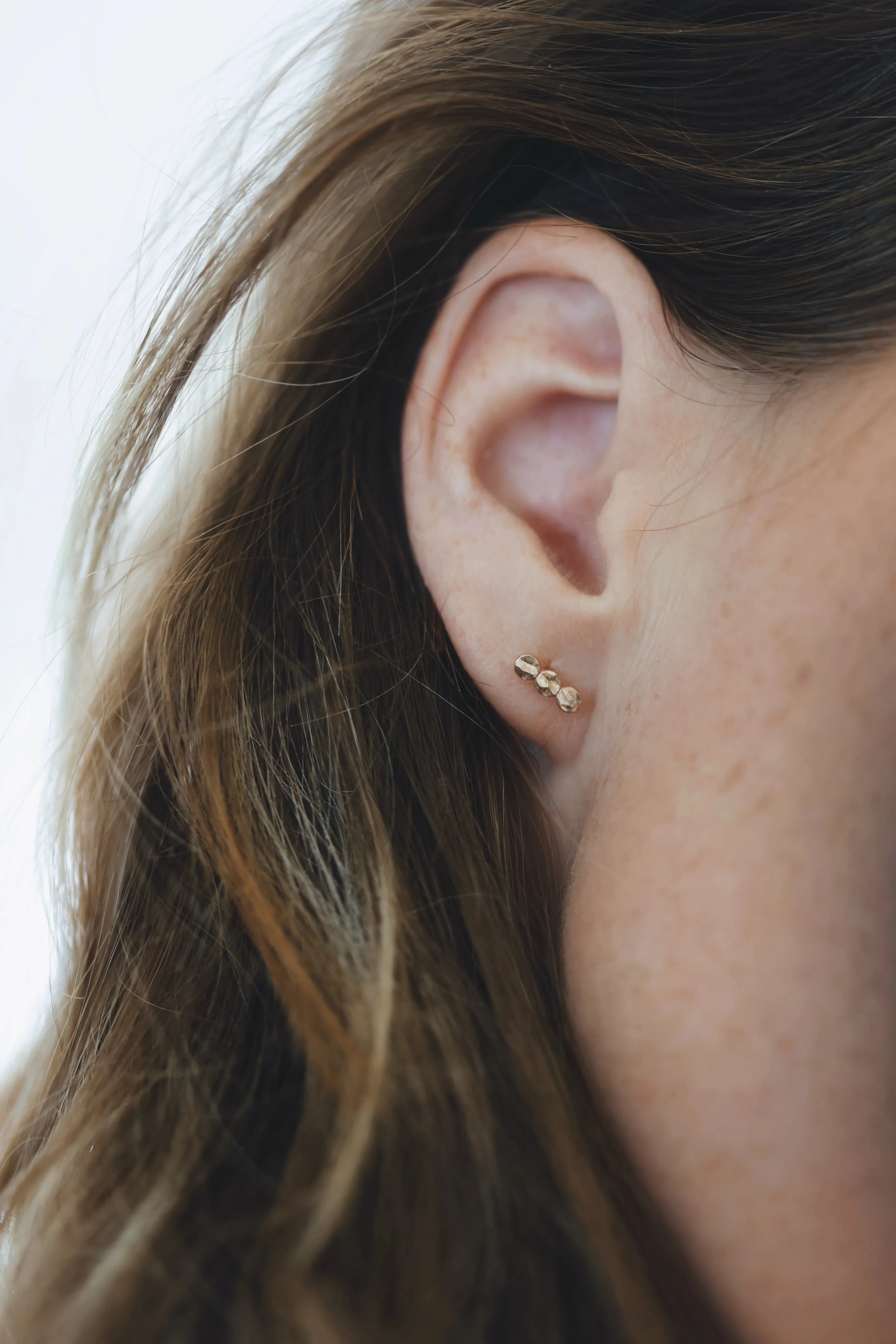 Pebble Stud Earrings